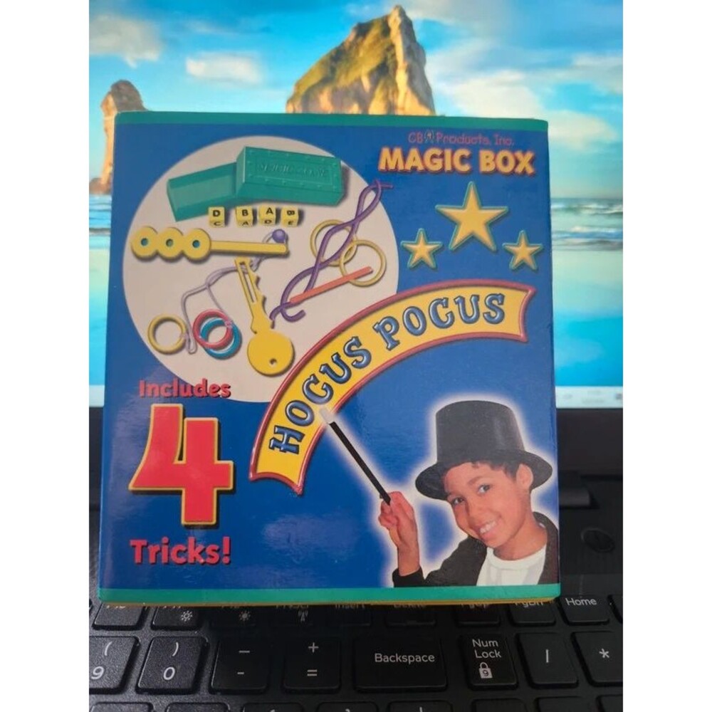 Hocus Pocus Magic Box Set - Kids Magic Trick Kit by CBM Products